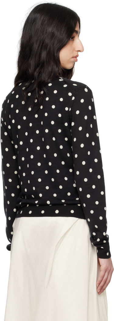 Sweater Comme des Garçons Comme des Garçons Polka Dot Cardigan Sort | RO-N505-051-1, 2