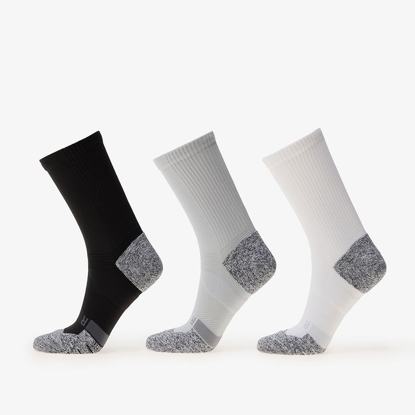 Sokker Under Armour AD Pro Mid Socks 3-Pack Black Flerfarvet | 1387048-001