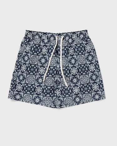Badetøj Les Deux Stan AOP Swim Shorts 2.0 Blå | LDM540027-218460, 0