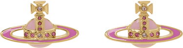 Øreringe Vivienne Westwood Vivienne Westwood Small Neo Bas Relief Earrings Lyserød | 62010039-02R839-, 0