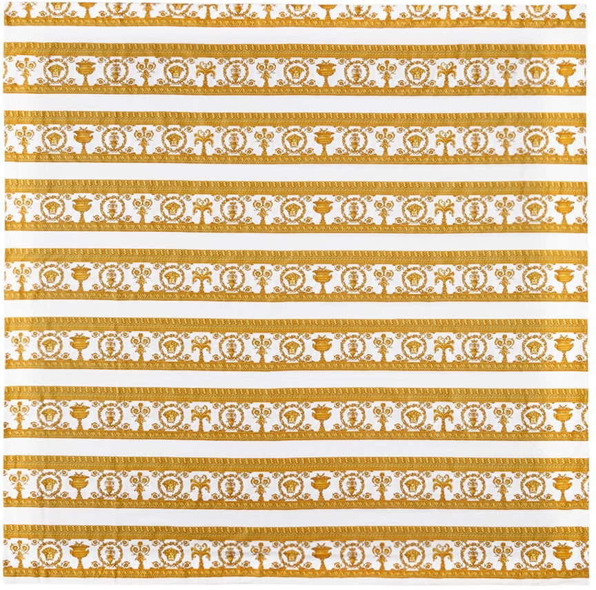 Tørklæde Versace I Love Baroque Duvet Cover, Queen Hvid | ZDC000004ZCOP0105, 0