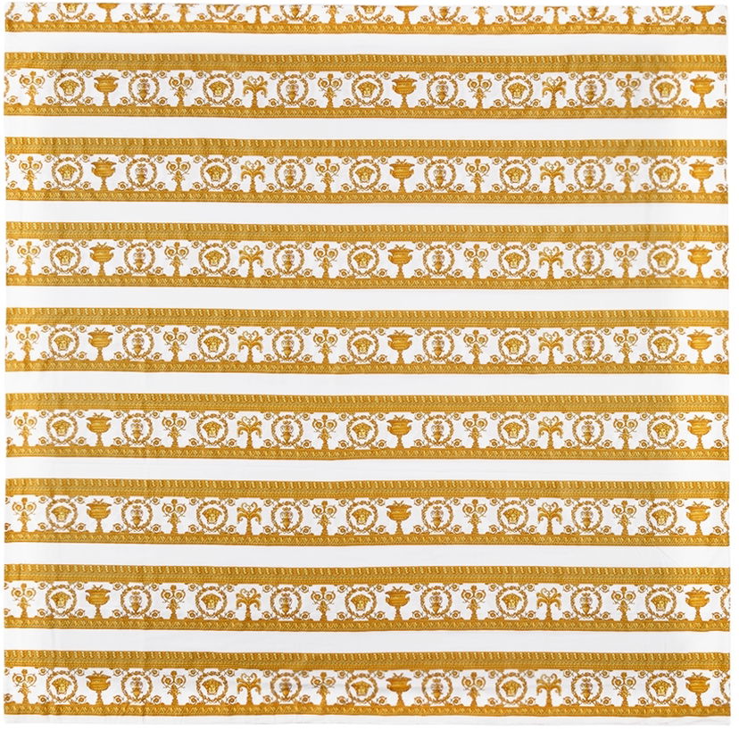 Tørklæde Versace I Love Baroque Duvet Cover, Queen Hvid | ZDC000004ZCOP0105