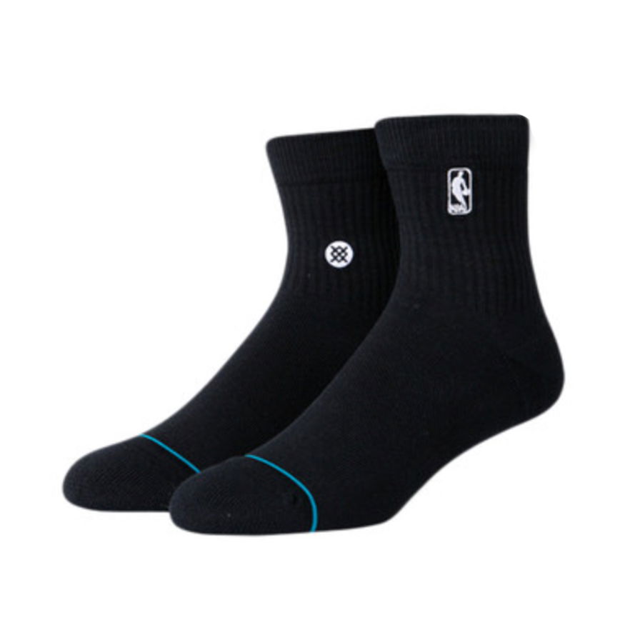 Sokker Stance Logoman ST QTR Socks Sort | A356A20LOG-BLK, 0