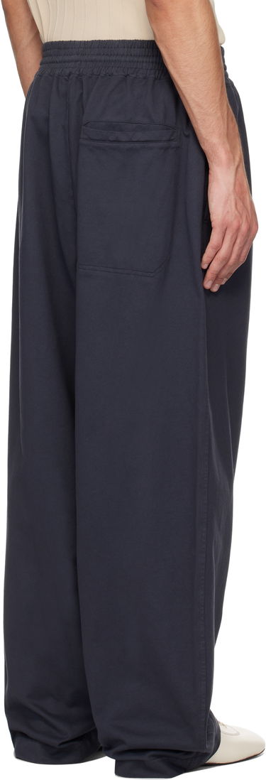 Joggingbukser HED MAYNER Hed Mayner Embroidered Sweatpants Mørkeblå | HMMA72014R-HA082A, 2