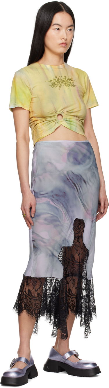 Nederdel Collina Strada Collina Strada Hiss Lace Midi Skirt Flerfarvet | XX7120, 3