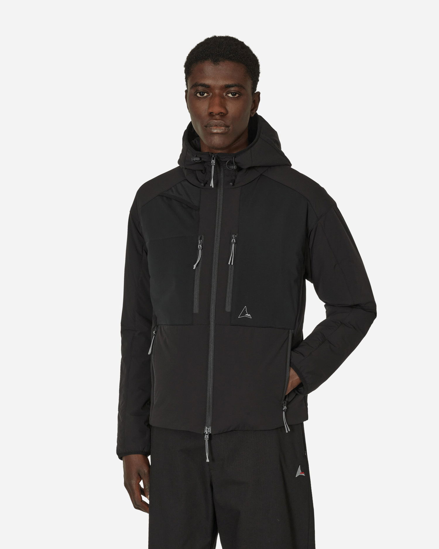 Jakke ROA Synthetic Stretch Jacket Black Sort | RBMW052FA34 BLK0001, 0