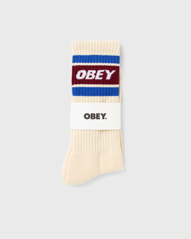 Sokker OBEY Cooper II Crew Socks Beige | 100260093-UBR, 0