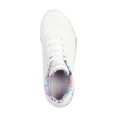 Sneakers og sko Skechers Uno - Majestic Garden Hvid | 155583-WMLT, 3