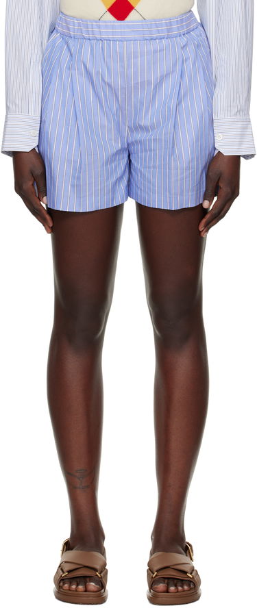 Shorts Marni Marni Striped Shorts Blå | PAMA0553S0 UTC455, 0