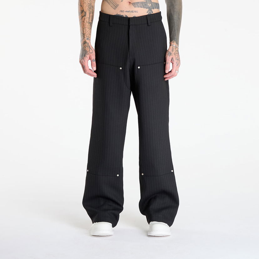 Bukser MISBHV Pinstripe Carpenter Trousers Sort | 251M314