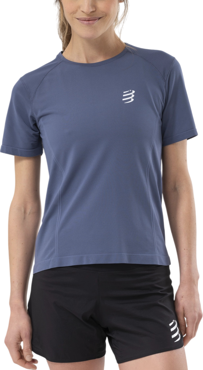 T-shirt Compressport Performance Short Sleeve T-Shirt Blå | atsw4935123
