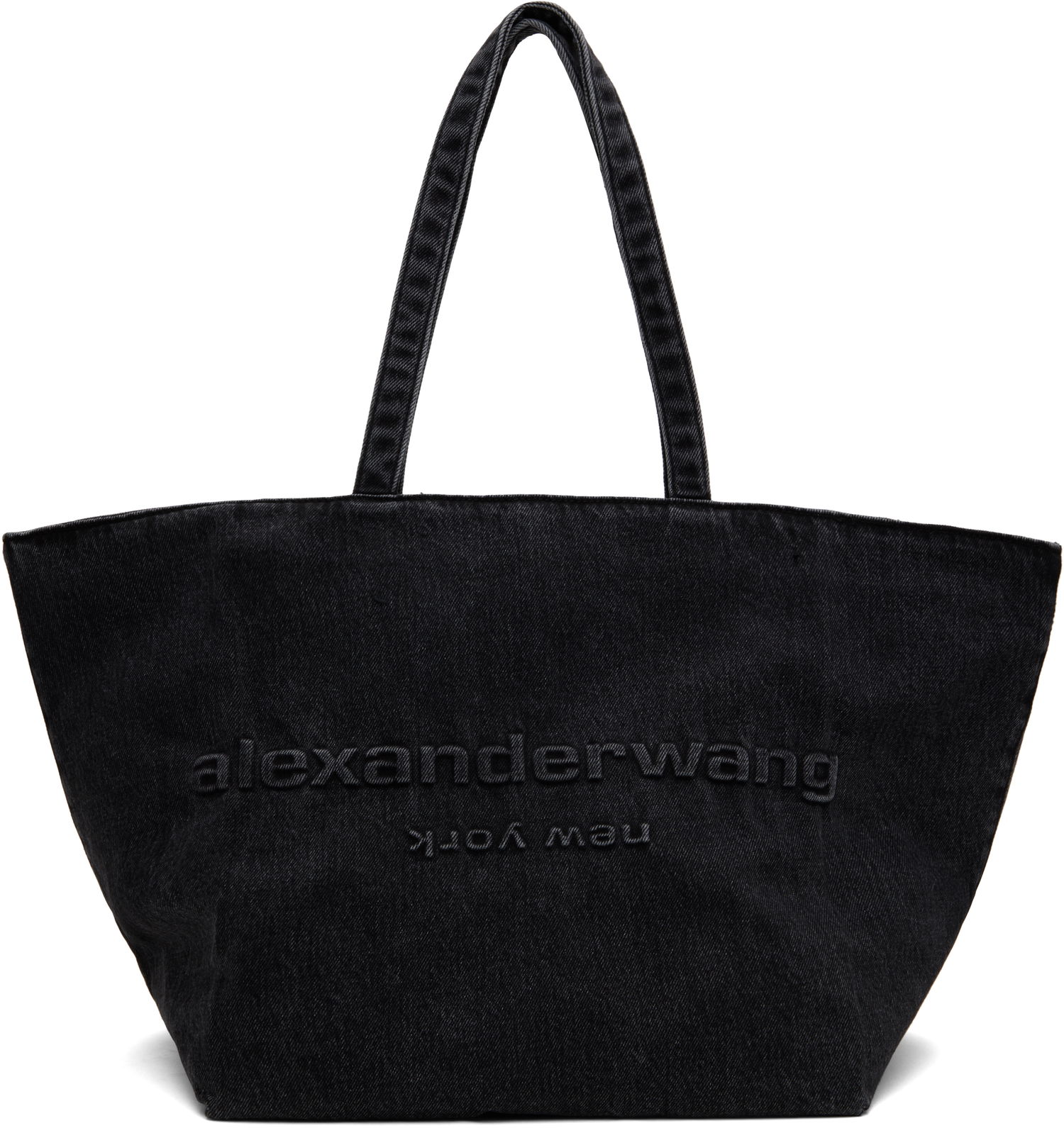 Mulepose Alexander Wang Alexander Wang Punch Denim Tote Sort | 20125T30T, 0