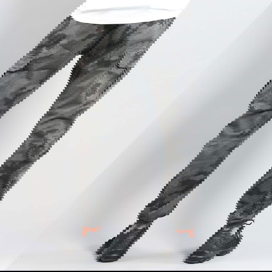 Cargo bukser Urban Classics Camo Cargo Jogging Pants Grå | TB1611 Grey, 1