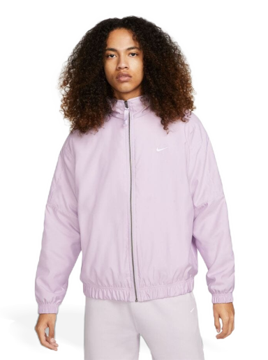 Bomberjakke Nike Solo Swoosh Satin Bomber Jacket Lilla | DN1266-530
