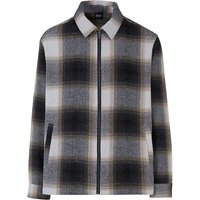 Jakke Urban Classics Urban Classics Plaid Zip-Up Shirt Jacket Flerfarvet | TB6322-04734