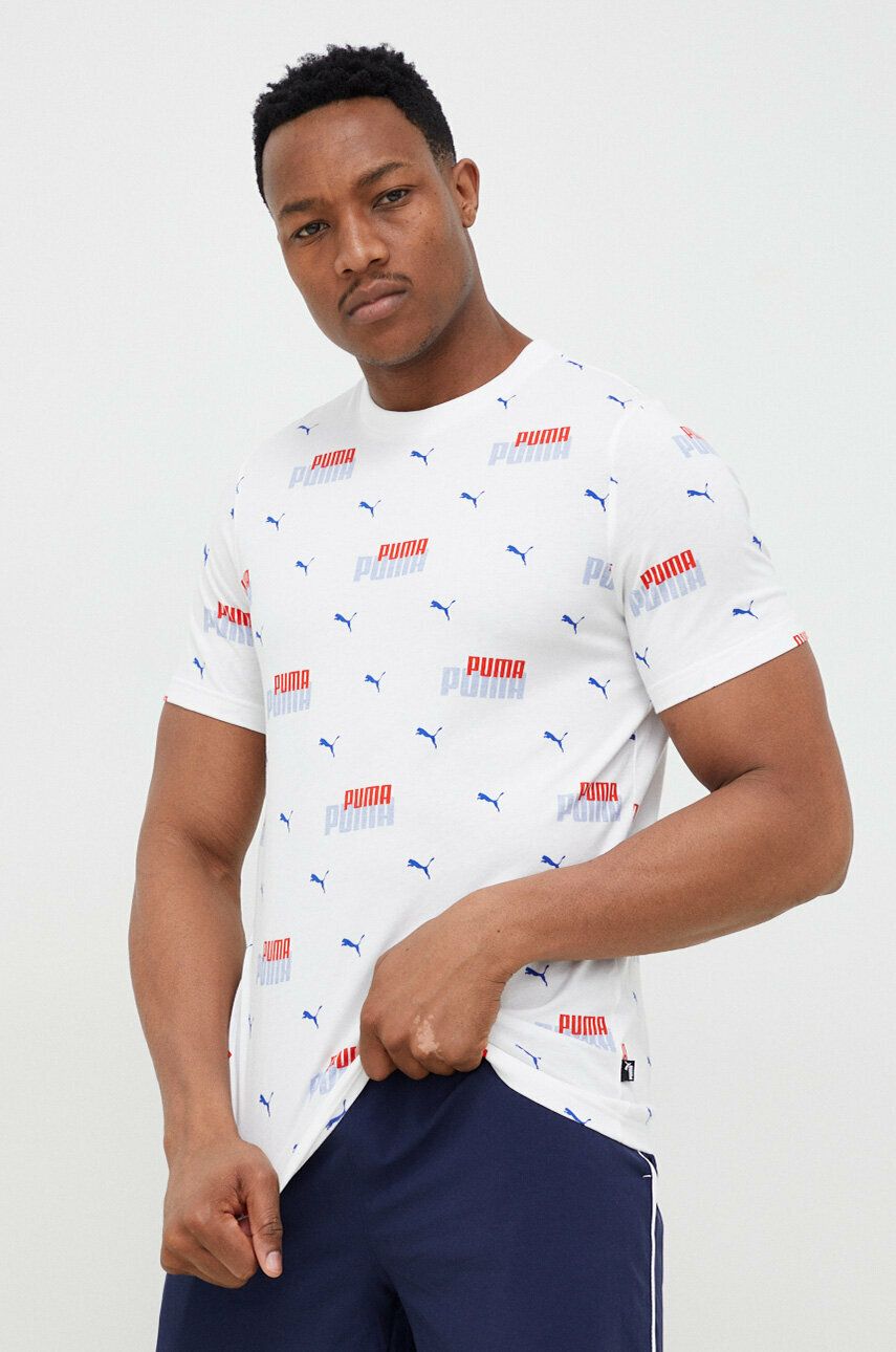 T-shirt Puma T-shirt Hvid | 673367, 0