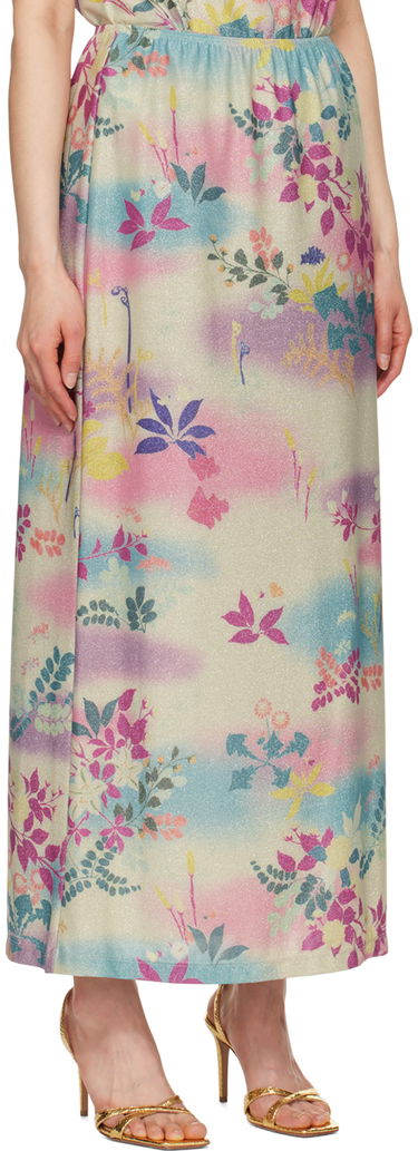 Nederdel Anna Sui Floral Print Maxi Skirt Flerfarvet | 424B10, 1