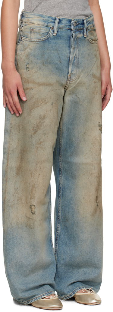 Jeans Acne Studios Acne Studios Loose Fit 1981 Jeans Blå | C00101-, 4