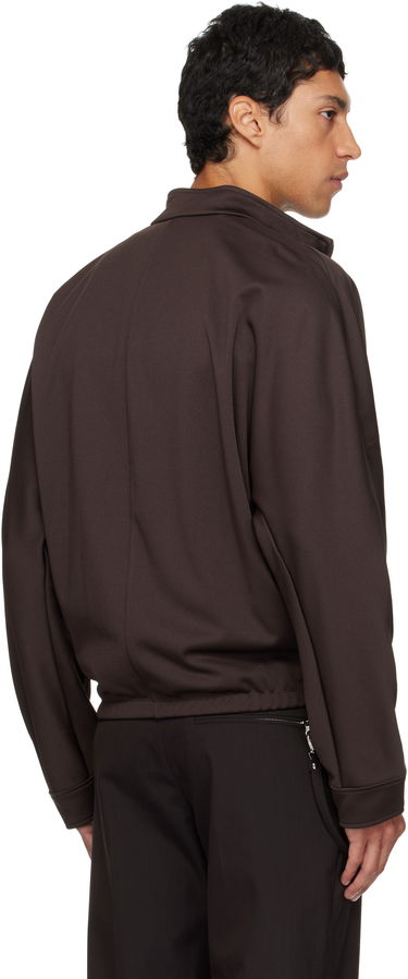 Jakke Courrèges Courrèges Interlock Tracksuit Jacket Brun | 325JVE134JS0250, 2