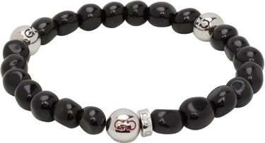 Armbånd FERRAGAMO Salvatore Ferragamo Baroque Beads Bracelet Sort | 785666, 0