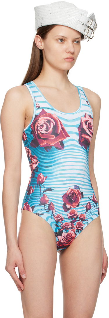 Krop Jean Paul Gaultier Gaultier Flower Print Bodysuit Flerfarvet | 24/25-F-BD030-J551-503001, 3