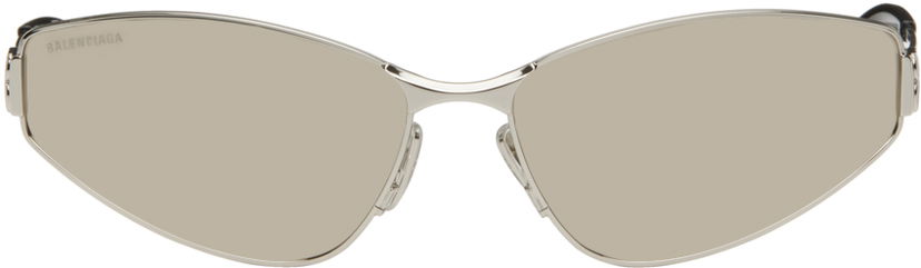 Solbriller Balenciaga Cat-Eye Sunglasses Grå | BB0335S