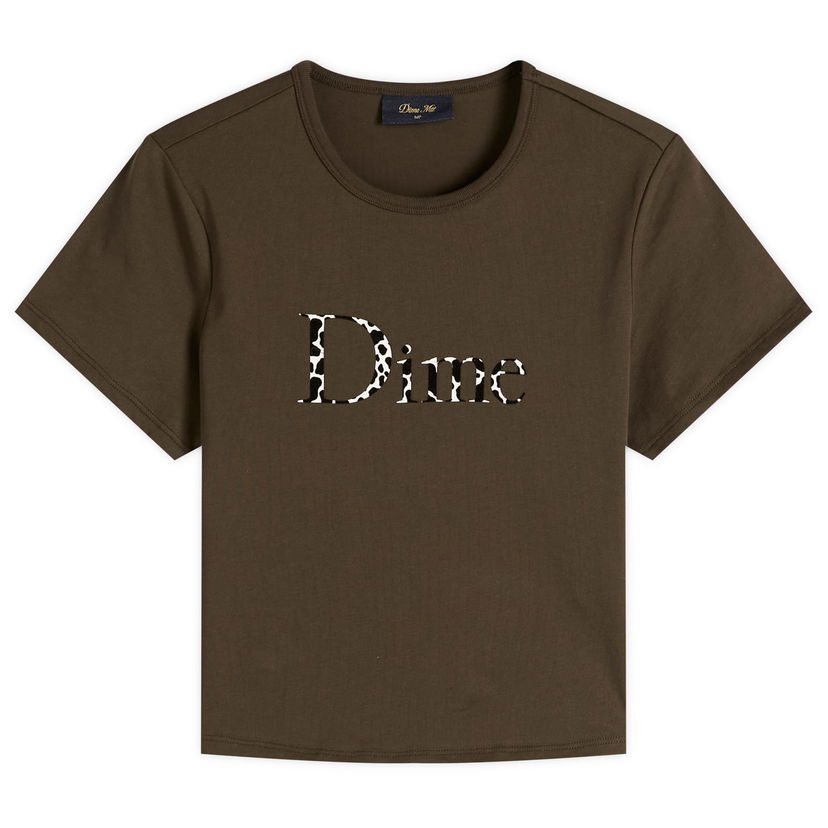 T-shirt Dime Women's Classic Dalmatians T-Shirt, Size X-Small Grøn | DIMEFA2513BLK