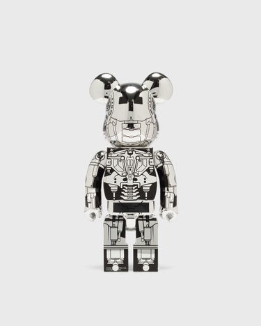 Collectible Medicom Toy Terminator 2 T-800 Endoskeleton Collectible Figure 400% Metalisk | MED2437, 1