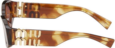 Solbriller Miu Miu Miu Miu Glimpse Oval Sunglasses Brun | 0MU 11WS 8056262086797, 2