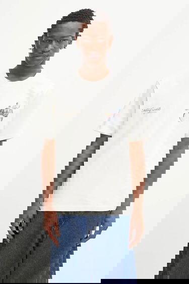 T-shirt Filling Pieces Filling Pieces Band Graphic T-Shirt Hvid | 422520500238, 2