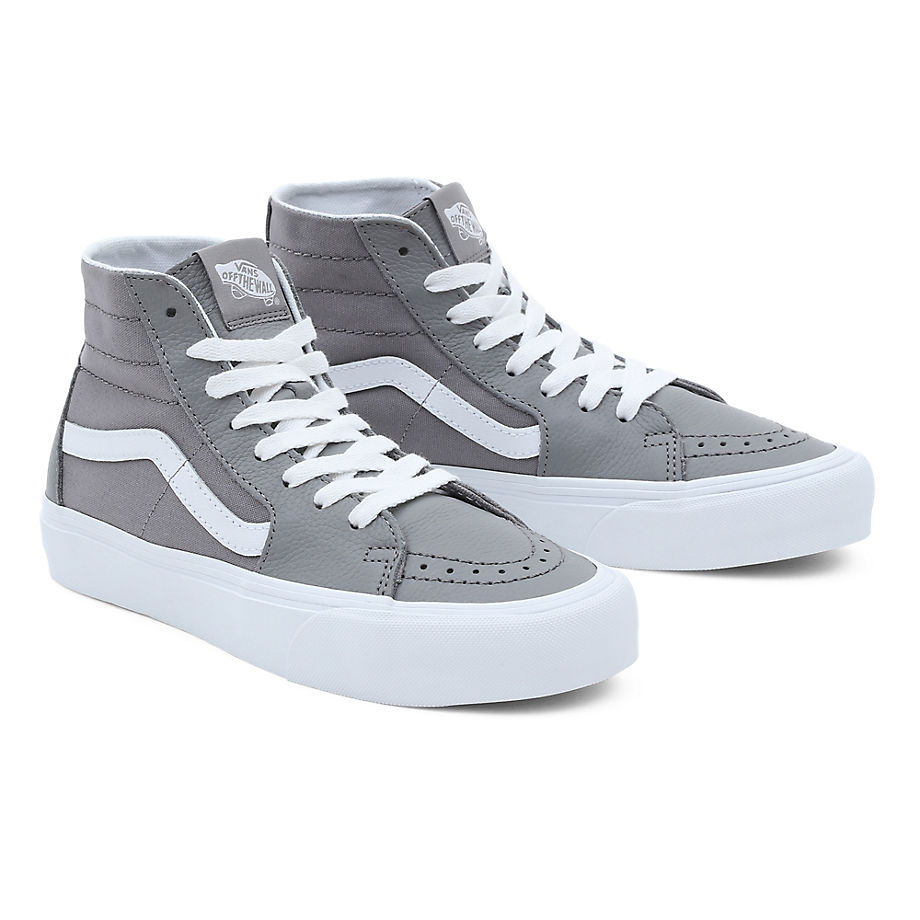 Sneakers og sko Vans Chaussures En Daim Sk8-hi Tap Grå | VN0009Q0BGF, 0