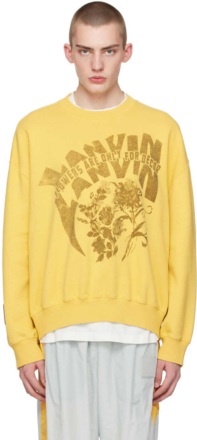 T-shirt LANVIN Future Edition Sweatshirt Gul | RU-SS0016-J120-P24