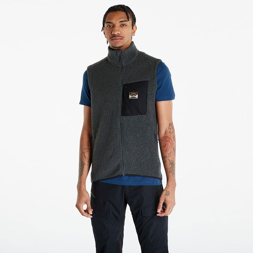 Vest Lundhags Lundhags Flok Pile Wool Vest Grå | 1113102-484