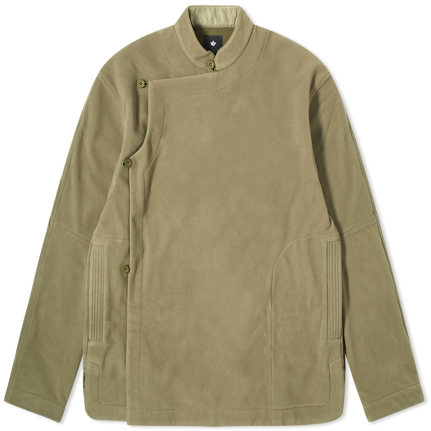 Jakke Maharishi Asym Monk Overshirt Grøn | 4579-OLV, 0