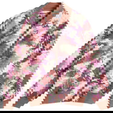 Bomberjakke BAPE Bathing Ape Map Camo Bomber Jacket Lyserød | 001LJL302001L-PNK, 0