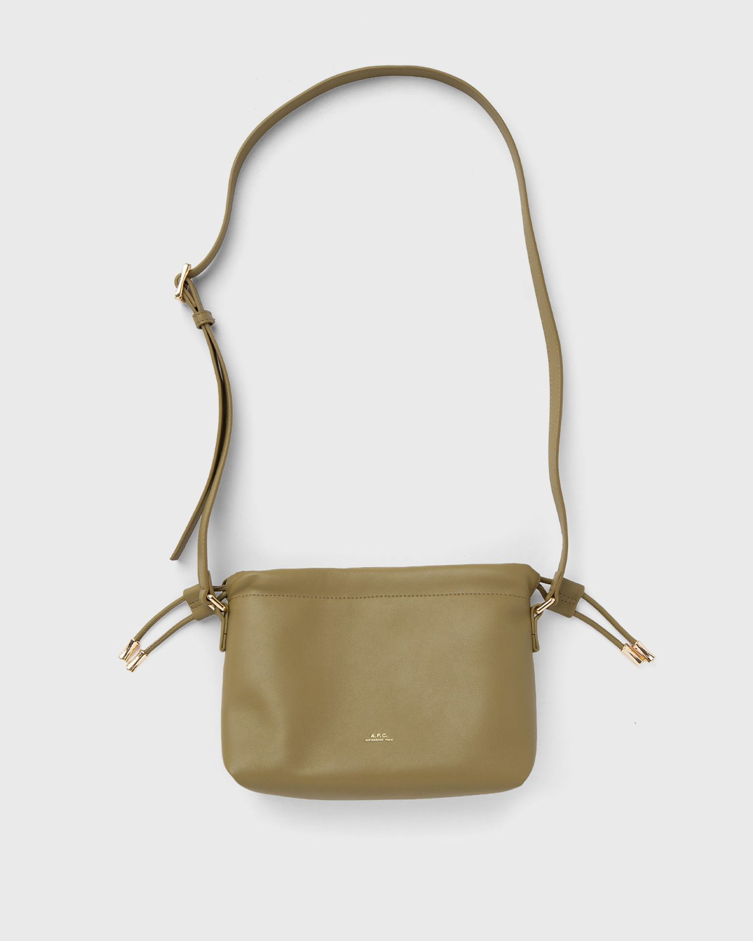 Skuldertaske A.P.C. Ninon Mini Bag Grøn | F61582-KAD, 0