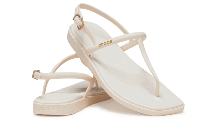 Sneakers og sko Crocs Miami Thong Flip Flops Beige | 209793-0WW, 1