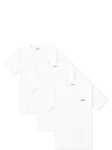T-shirt Ambush 3-Pack Logo Tee Hvid | BMAA035S23JER0020100