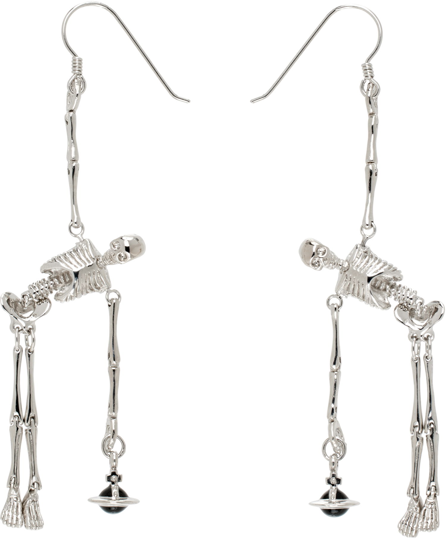 Øreringe Vivienne Westwood Skeleton Earrings Metalisk | 6203008Q-02P107-, 0