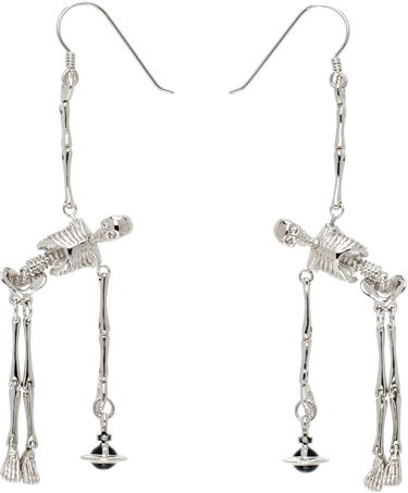 Øreringe Vivienne Westwood Skeleton Earrings Metalisk | 6203008Q-02P107-, 0