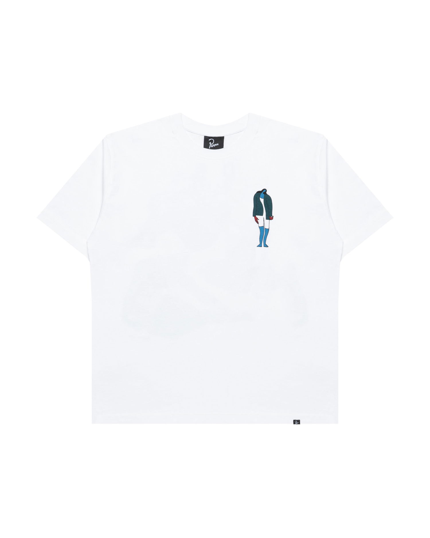 T-shirt By Parra Parra Broken Door Graphic T-Shirt Hvid | 53400, 0