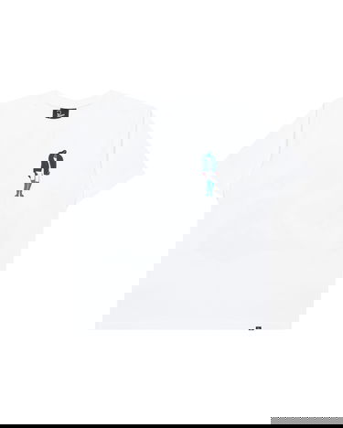 T-shirt By Parra Parra Broken Door Graphic T-Shirt Hvid | 53400, 0