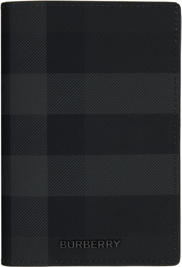 Tegnebog Burberry Burberry Check Passport Holder Sort | 8073278, 0