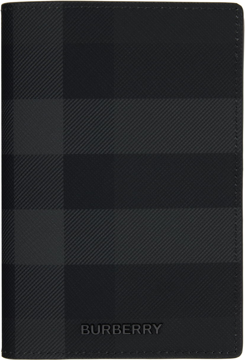 Tegnebog Burberry Burberry Check Passport Holder Sort | 8073278