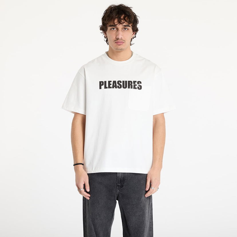 T-shirt Pleasures White Hvid | P24W009 WHITE