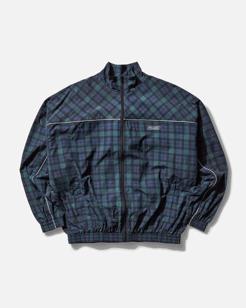 Vindjakke Martine Rose Oversized Track Jacket Tartan Flerfarvet | 171WP11024