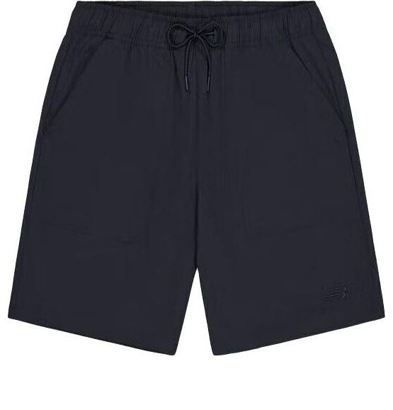 Shorts New Balance Woven Shorts Mørkeblå | AMS42308-BK