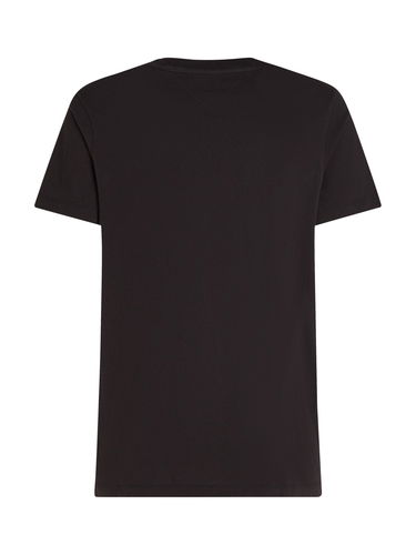 T-shirt Tommy Hilfiger Slim Fit T-shirt Sort | MW0MW37267BDS, 4