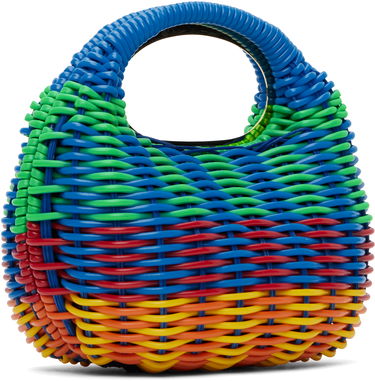 Håndtaske sacai Sacai Woven Rainbow Round Bag Flerfarvet | S150-01, 2