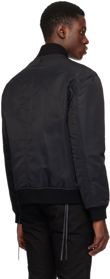 Bomberjakke Courrèges Cocoon Bomber Jacket Sort | 124CBL156NY0020, 2